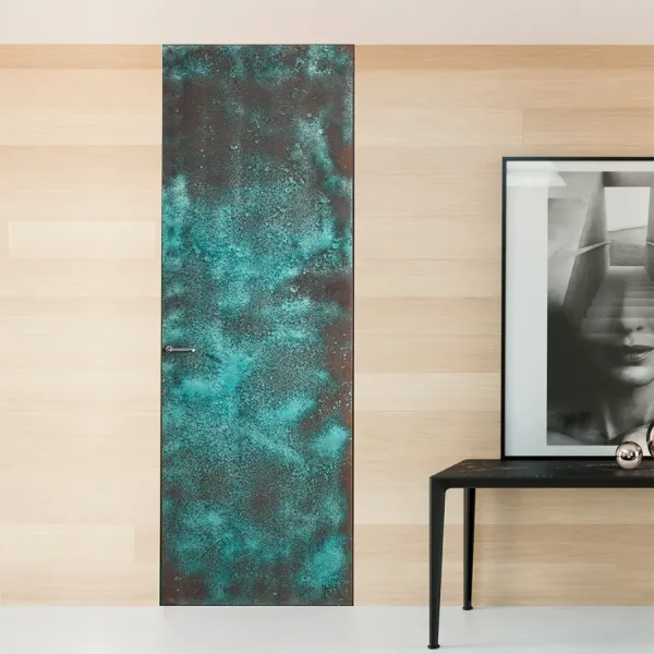 Porta filomuro Walldoor Surface Rame Ossidato