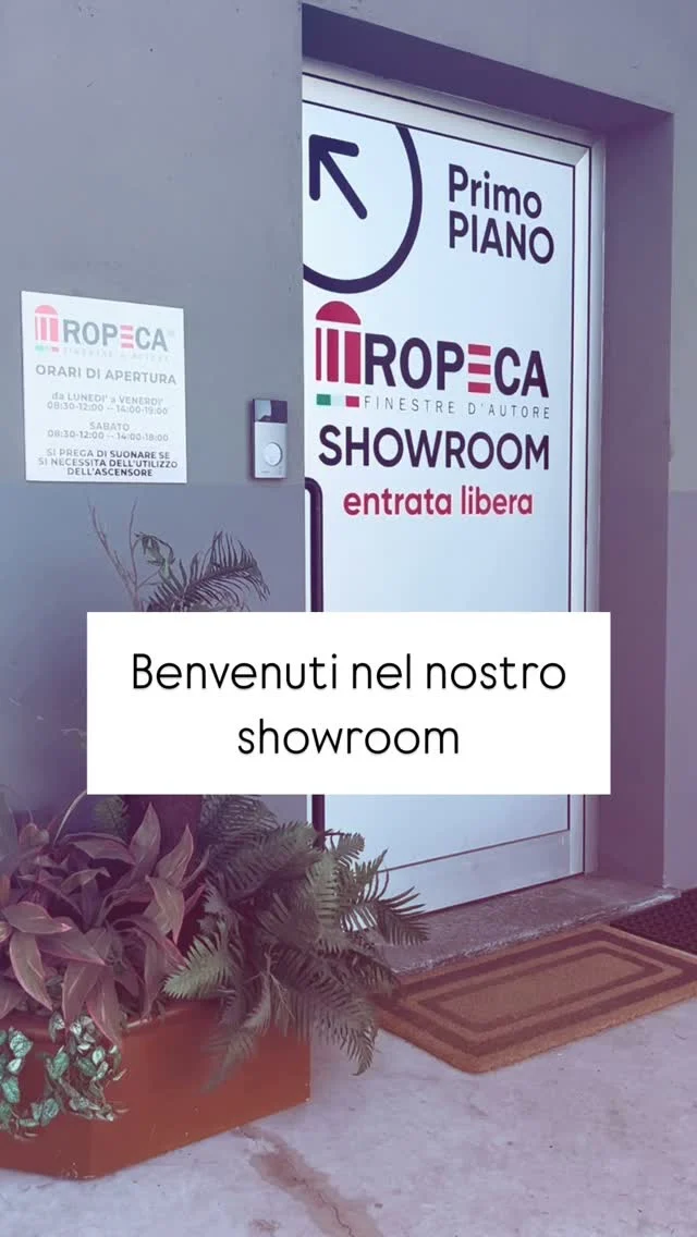 Benvenuti nel nostro showroom.

Qui non si vendono solo serramenti: si immaginano ambienti, si costruiscono soluzioni su misura, si tocca con mano la qualità del Made in Italy.

Nel nostro showroom trovi finestre, porte e dettagli che raccontano qualcosa in più sulla casa che desideri.
Materiali, colori, modelli e consulenza dedicata: il posto giusto per lasciarsi ispirare.

Vieni a trovarci a Mozzo o Osio Sopra per scegliere dal vivo.

Showroom Osio Sopra: Via Ex SS 525 del Brembo 7/9 Osio Sopra (BG)
Showroom Mozzo: Via del Commercio, 7, 24030 Mozzo (BG)
🕒 Orari di apertura:
Lunedì-Venerdì: 08:30–12, 14–19
Sabato: 08:30–12, 14–18 #serramenti #infissi #finestre #porte #avvolgibili #tapparelle
#isolamentotermico #ristrutturazione #infissipvc
#finestra #finestreinpvc #risparmioenergetico #bergamo
#finestredautore #ropeca